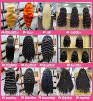 Perruque 13x6 HD sans colle SDD Vietnam Bone Straight, qualité supérieure, perruques de cheveux humains colorées ombrées tendance pour femmes, perruque 13x4 en cheveux vierges
