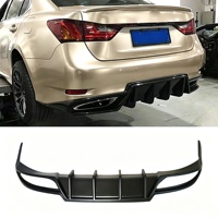 Diffuseur arrière pour Lexus GS F-Sport 2013-2017, ABS apprêté noir, lèvre de pare-chocs arrière, pièces de kit carrosserie