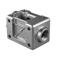 Service de pièces moulées sur mesure par procédé de cire perdue, usinées CNC, pour corps de vanne hydraulique en acier inoxydable, moulage par sol de silice OEM