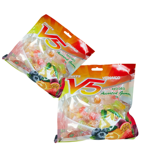 Caramelos de Goma V5 260g, Deliciosos Sabores Mixtos de Frutas, Golosinas de Gelatina Surtidas, Premios Diarios para Niños, Suministrado por Vithaico Vietnam - Product Image 3
