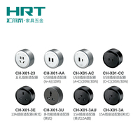 Prise électrique robuste pour rail, 32A 8000W, encastrée, étanche et anti-poussière, pour atelier commercial et bureau
