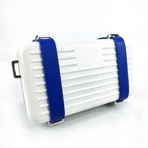 Moda Maquiagem Impermeável Carry Bag Shoulder Strap Custom ABS Cosméticos Viagem Hard Storage Case