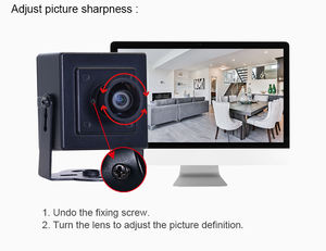 4200 4MP Mini POE <span class=keywords><strong>IP</strong></span>-Kamera Industriell H.265 H.264 HD CMOS-Sensor 2,6mm 130° Außenbereich 1 Jahr Garantie Bewegungserkennung Niedrig - Product Image 3