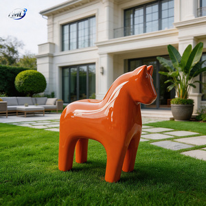 Custom Durable Fiberglass Cartoon Pony Sculpture Outdoor & Kids Decor Ornaments - Product Image 5