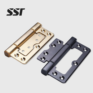 Charnières de porte réglables en aluminium modernes SSR, angle d'ouverture à 360° pour meubles de maison et de bureau, épaisseur de 3 mm - Product Image 1