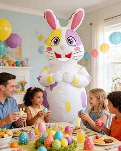 ชุดคอสเพลย์ฮาโลวีน ชุดเป่าลมเต็มตัว ชุดกระต่ายเป่าลมสำหรับผู้ใหญ่/งานปาร์ตี้อีสเตอร์/วันเกิด - Product Image 6