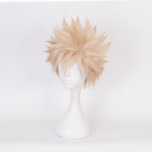 Perruque de cosplay Bakugou Katsuki de <span class=keywords><strong>My</strong></span> <span class=keywords><strong>Hero</strong></span> <span class=keywords><strong>Academia</strong></span> pour garçons - Product Image 5