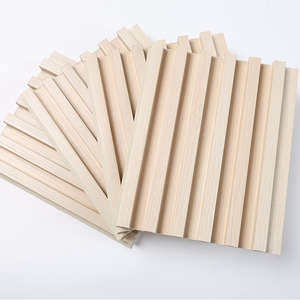 Panneau de revêtement de mur intérieur imperméable ignifuge écologique en bois de bambou plastique de WPC - Product Image 1