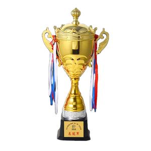 Nouvelle Arrivée - Trophée Métallique Personnalisé de Luxe pour Événements Sportifs, Récompense <span class=keywords><strong>YouTube</strong></span> Populaire avec Oreilles Personnalisées - Coupe Commémorative - Product Image 1