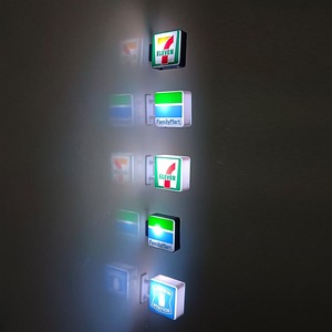 Luz Nocturna LED Creativa en Forma de Cuadrado, Imán para Refrigerador, Caja de Luz Pequeña, Letrero Luminoso, Regalo Promocional - Product Image 2