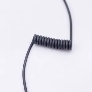 500v Cable H05BQ-F H07BQ-F 300/500V PUR Sheath And Rubber Insulation Spiral Cable