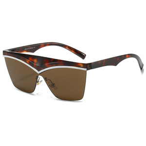 <span class=keywords><strong>Gafas</strong></span> <span class=keywords><strong>de</strong></span> <span class=keywords><strong>Sol</strong></span> <span class=keywords><strong>de</strong></span> moda personalizadas Unique Newest Women One Piece Lens Oversized Polygon Sunglasses - Product Image 2