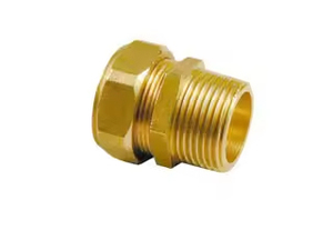 Raccords de coulée égaux mâles à compression en laiton de haute qualité - Product Image 5