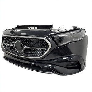 สเกิร์ตกันชนหน้าและหลังสำหรับรถยนต์ Mercedes-Benz E-Class W238 รุ่นใหม่ ทำจากพลาสติก สำหรับ E200 E300 E350 E400 กันชนหน้ารถยนต์ - Product Image 2
