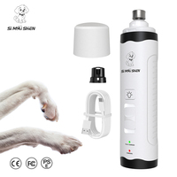 SiMAiSHEN-M3 Soin des ongles, lime à ongles électrique pour animaux de compagnie, alimentée par batterie KC, 1500 mAh, autonomie de 240 minutes, rechargeable par type C, pour chien