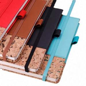 สมุดแพลนเนอร์รายวันแบบปกแข็งทำจากไม้ก๊อก น่ารัก เป็นมิตรกับสิ่งแวดล้อม ขนาด A5 A6 สำหรับธุรกิจ สมุดบันทึกการดูแลตัวเอง งานแต่งงาน ขายส่งปี 2023 รับทำตามสั่ง - Product Image 4