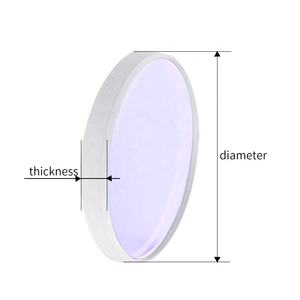 BOCI D34.00 T5.0mm kuarsa berlapis ganda serat optik lensa pelindung lebih rendah baru 1064nm serat Laser kepala pemotong panjang asli - Product Image 6