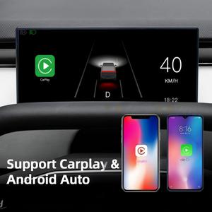 Pantalla Táctil para el Tablero de Instrumentos del Cybertruck de 8.9 Pulgadas con Carplay y Android Auto - Product Image 6