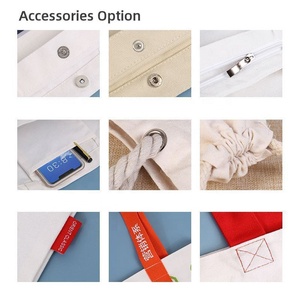 Bolsa de Compras Grande y Ligera con Logotipo Personalizado, Bolsillo y Cremallera para Estudiantes Universitarios - Product Image 5