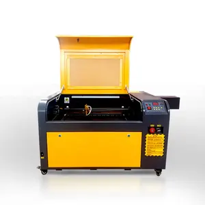 Wer4060 CNC Stamp Making Machine Wood Laser Printer CO2 For All Materials Engraver Cutting Glass Laser Engraving Machine