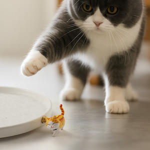 Manijas y pomos de gabinete con diseño de gato de dibujos animados, creativos y lindos, con base de latón, para gabinetes de cocina, ideales para la habitación de los niños. - Product Image 4