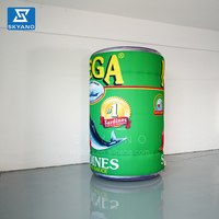 Bouteille gonflable publicitaire personnalisée pour campagnes promotionnelles – Simulation de bouteille gonflable
