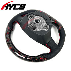 Volant sport personnalisé en fibre de carbone forgée avec LED RPM pour Skoda Octavia RS Scout <span class=keywords><strong>Kodiaq</strong></span> Fabia Superb Scala Rapid - Product Image 6