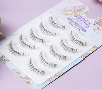 B12 Cils à bande transparente professionnels Bande fine en plastique pour une utilisation en salon Styles naturels à glamour