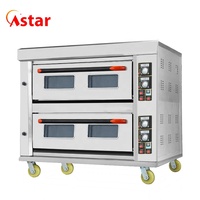 Four à gaz commercial pour boulangerie, prix d'usine, 3 étages, 6 plateaux