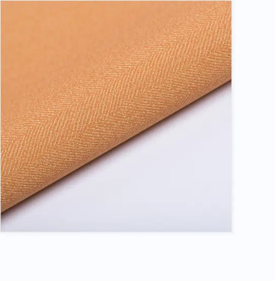 New drape PU leather fabric herringbone faux leather pro-skin fashion wash garment artificial leather