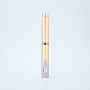 Nouveau <span class=keywords><strong>stylo</strong></span> <span class=keywords><strong>injecteur</strong></span> d'<span class=keywords><strong>insuline</strong></span> en métal noir réutilisable 0-60 UI avec étui pour cartouches de 3 ml - Product Image 6