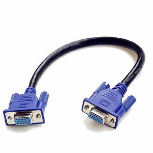 สายเคเบิล VGA <span class=keywords><strong>3</strong></span> + <span class=keywords><strong>2</strong></span>ความเร็วสูงสำหรับเชื่อมต่อคอมพิวเตอร์24นิ้วการส่งสัญญาณวิดีโอที่ทนทาน - Product Image 3