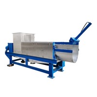 Presse à vis de déshydratation pour vinaigre de distillateur, résidus de vin de riz et sciure de bois/biomasse, modèle le plus vendu