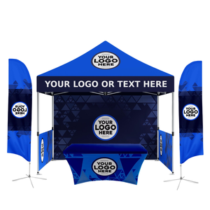In logo tùy chỉnh Giao hàng nhanh ngoài trời gấp gazebo Lều khung nhôm không thấm nước với dễ dàng pop-up cho các sự kiện triển lãm - Product Image 1