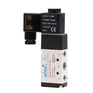 Válvula Solenoide AirTAC 4V31010B 4V21008B 4V410-15 DC24V, Válvula de Control de Gas con Estructura Piloto de 1/4 pulgada - Product Image 3