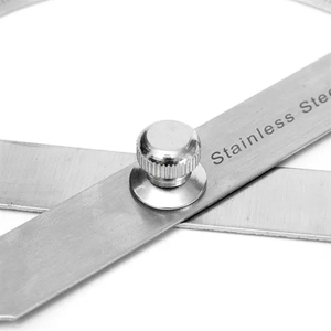 <span class=keywords><strong>Rapporteur</strong></span> de 15cm en acier inoxydable, tête ronde, accessoire industriel rotatif, haute précision, 0 à 180 degrés - Product Image 4