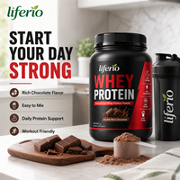 Liferio OEM/ODM Nutrition pour Poudre de Protéine de Lactosérum 100% pour Adultes - Compléments Nutritionnels Sportifs par Séance d'Entraînement