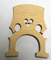 Fourniture professionnelle pas cher pont de violoncelle en érable pour 4/4 1/8 taille violons Instruments à cordes accessoires de pièces d'instruments de musique