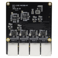 4 LAN 2.5G Multi NIC ROC-RK3588-RT Smart Desktop Router OpenWrt Linux 2.5G Gateway Expansion Board Development Motherboard