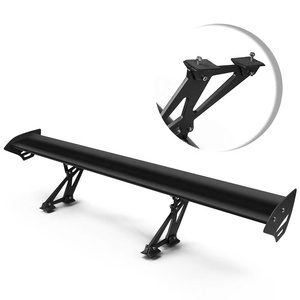 Alerón Trasero de Fibra de Carbono de 135 CM para Automóvil, Alerón Trasero Modificado de Aleación de Aluminio para Carreras, Decoración General para Automóvil, Alerón Fijo para Automóvil - Product Image 4