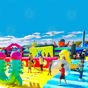 Offre Spéciale le plus grand parc d'attractions gonflable <span class=keywords><strong>de</strong></span> tourisme d'amusement <span class=keywords><strong>de</strong></span> parc <span class=keywords><strong>de</strong></span> Chambre <span class=keywords><strong>de</strong></span> rebond du monde pour des enfants et des adultes - Product Image 5