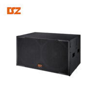 Enceintes passives en ligne DSZ MY-210B/MY-28XD pour salles de conférence, hôtels, théâtres - Contreplaqué de bouleau de 18 mm, SNR 107 dB