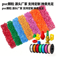 Granulés de PVC souple résistant à l'usure, composé de PVC flexible, qualité film, pour semelles de chaussures, sandales et matières premières pour chaussures