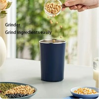 Molinillo eléctrico pequeño para granos, molinillo de café, nueces de acero inoxidable, granos, molinillo de hierbas para Cocina