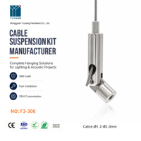 Pince à câble réglable à angle droit avec articulation pivotante pour suspension d'éclairage – Fabricant OEM/ODM