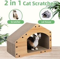 Vietnam Carton Chat Maison Grattoir Durable Chat Griffoir Cabine avec Toit Chat Salon Lit
