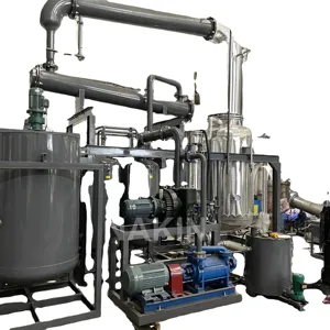 Purificateur d'huile de distillation d'huile usagée de machine de recyclage d'huile d'opération complètement automatique