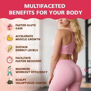 กัมมี่เสริมสะโพกสำหรับผู้หญิง OEM ODM แบรนด์ส่วนตัว, กัมมี่ BBL ผสมสาร Curva Boost - Product Image 3