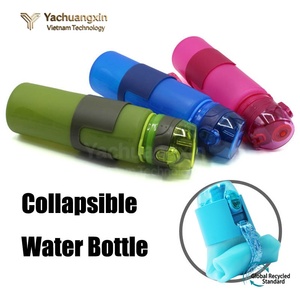 Collapsible Silicone Cookware Set with Stainless Steel Pot Green Eco-Friendly Portable Kitchenware for Outdoor Use - Product Image 6