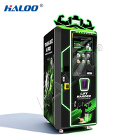 Fabricant de distributeurs automatiques Haloo, distributeur automatique de boissons protéinées à écran tactile OEM, distributeur automatique de boissons protéinées pour salle de sport
